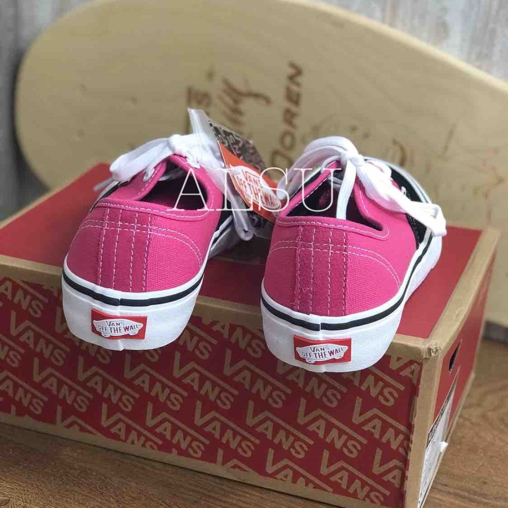 NWT VANS Authentic Pro Black Magenta W AUTHENTIC - Picture 6 of 8